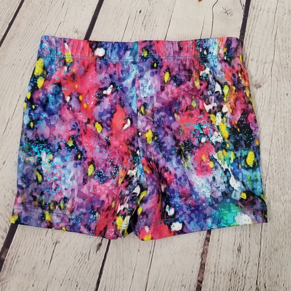 Girls 6X Danskin Now Dance Gymnastics Shorts NEW - Picture 3 of 3